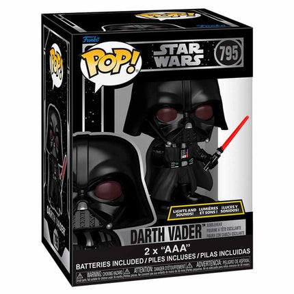 Star Wars Super Sized POP! Vinyl Figura Super Darth Vader(SFX) 12 cm