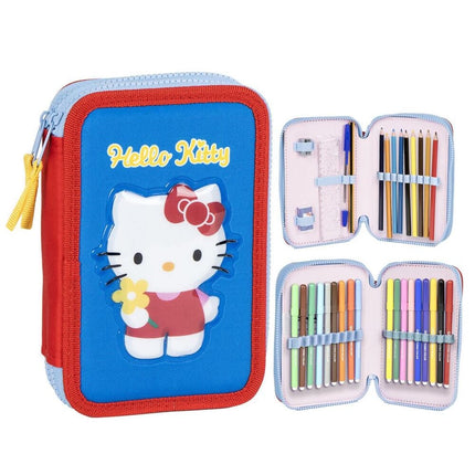 Plumier Hello Kitty doble
