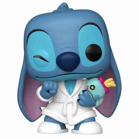 Lilo & Stitch POP! Vinyl Figura Stitch in Robe 9 cm
