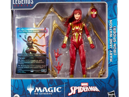 Figura Mary Jane Watson Iron Spider Magic The Gathering Spider-Man Marvel 15cm