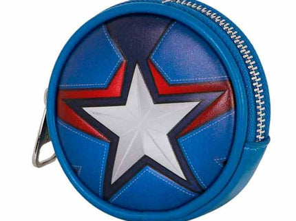 Monedero Coura Capitan America Marvel