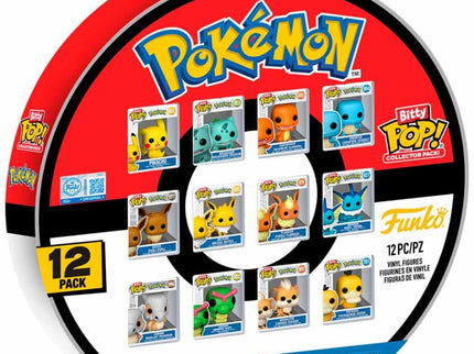 Pokémon Display de 12 Figuras Bitty POP! Vinyl Multipack 2,5 cm