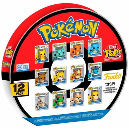 Pokémon Display de 12 Figuras Bitty POP! Vinyl Multipack 2,5 cm