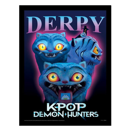 Las guerreras K-pop Póster Enmarcado Collector Print Derpy