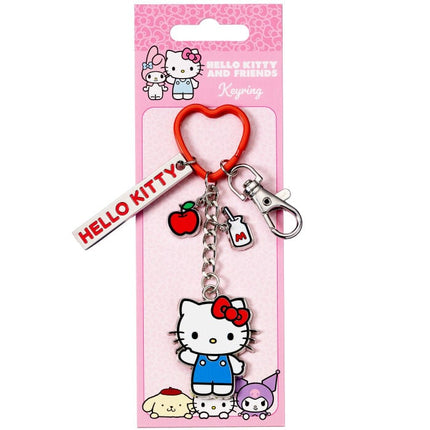 Hello Kitty Llavero con colgantes Hello Kitty 15 cm