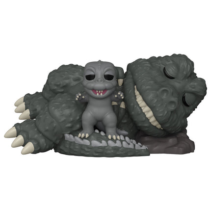 Godzilla Super Sized POP! Movies Vinyl Figura Sleeping Godzilla with Minilla 15 cm