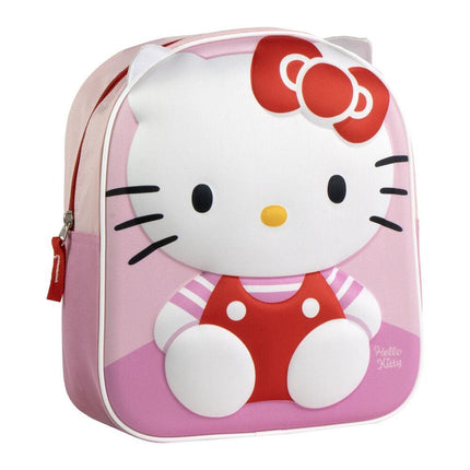 Mochila 3D Hello Kitty 28cm