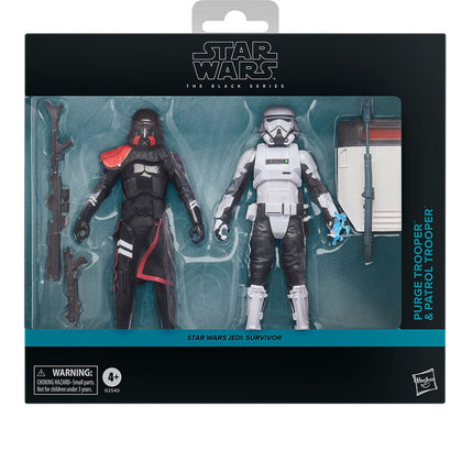 Star Wars Jedi: Survivor Black Series Pack de 2 Figuras Purge Trooper & Patrol Trooper 15 cm