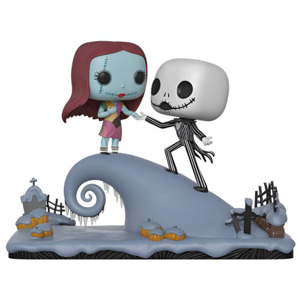 Pesadilla antes de Navidad Pack de 2 POP! Movie Moments Vinyl Cabezón Jack & Sally 9 cm