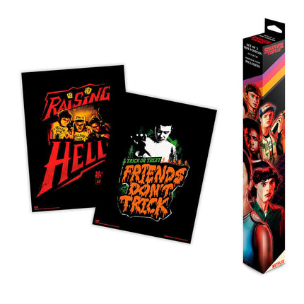 Stranger Things Mini Póster Set de 2
