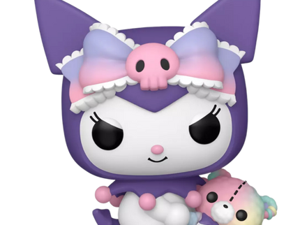 Sanrio POP!&Buddy Animation Vinyl Figuren Kuromi w/ Bear 9 cm