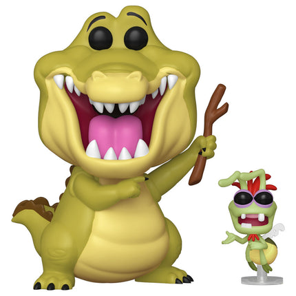Tiana y el sapo Figura POP! Disney Vinyl Louis w/Raymond 9 cm