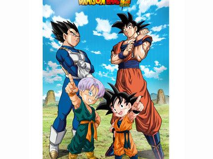 Poster 3D Batalla de Dioses Dragon Ball Super