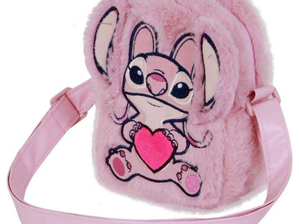 Bolso peluche Corazon Angel Stitch Disney