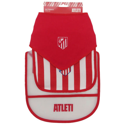 Set 3 Baberos Atletico de Madrid