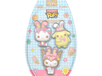 Hello Kitty Figura Pocket POP! Vinyl Easter Egg 3-Pack HK 4 cm