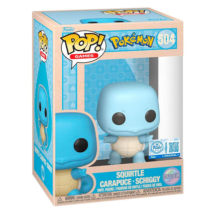 Pokémon POP! Games Vinyl Figura Squirtle (SftClr) 9 cm