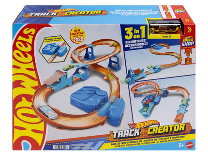 Pista Carreras con Salto Impulsado Hot Wheels