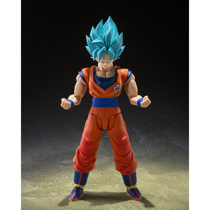 Dragon Ball Super Figura S.H.Figuarts Super Saiyan God Super Son Goku (Blue power transcending Limits) 15 cm