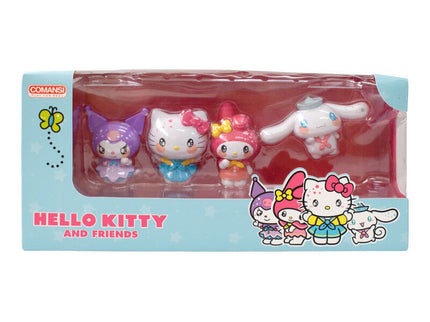 Blister 4 figuras Hello Kitty Friends