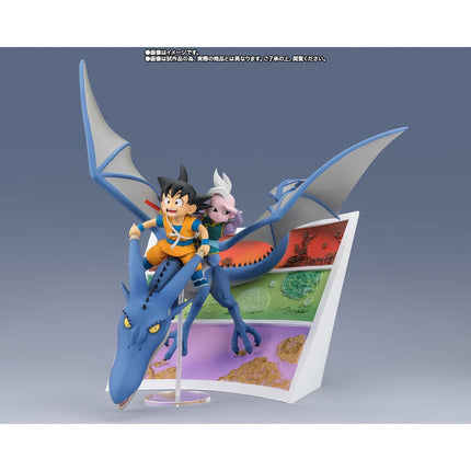 Dragon Ball Figuarts ZERO Estatua PVC Son Goku (mini) & Supreme Kai (mini) Welcome to the great Adventure! 23 cm