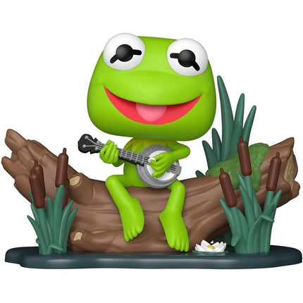 The Muppets POP! Deluxe Vinyl Figura Kermit with Banjo 9 cm