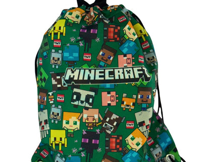 Saco merienda Characters Minecraft 30cm