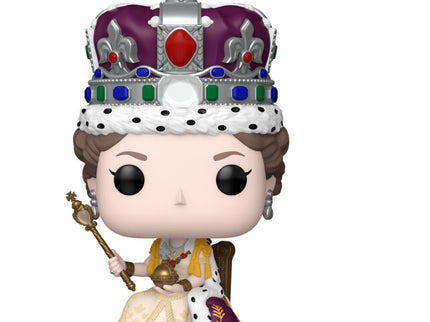 Queen Elizabeth II POP! Premium Vinyl Figura 100th- Queen Elizabeth II (Coronation) 9 cm