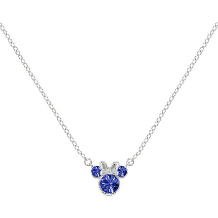 Colgante Septiembre Minnie Disney plata