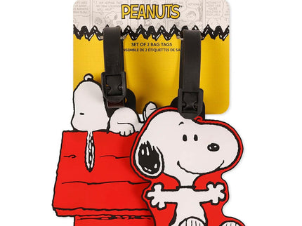 Set 2 Etiquetas de Equipaje Snoopy Peanuts