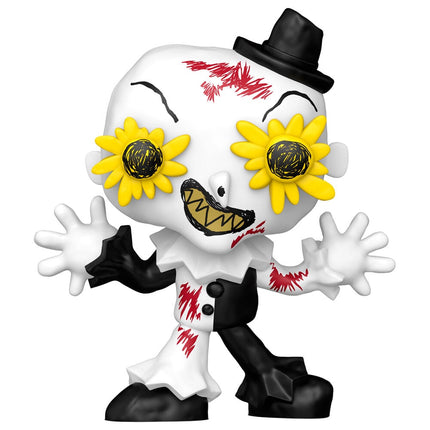 Terrifier Figura POP! Movies Vinyl Doodles- Art the Clown 9 cm