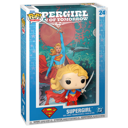 DC Comics POP! Comic Cover Vinyl Figura Supergirl 9 cm
