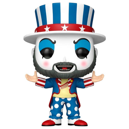 Casa de 1000 cadáveres POP! Plus Vinyl Figura Capt. Spaulding 9 cm