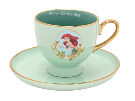 Taza te y platillo Ariel Princesas Disney