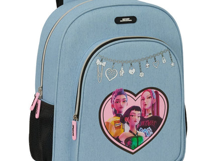 Mochila Huntrix Demon Hunters Kpop 38cm adaptable