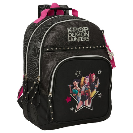 Mochila Energy Kpop Demon Hunters adaptable 42cm