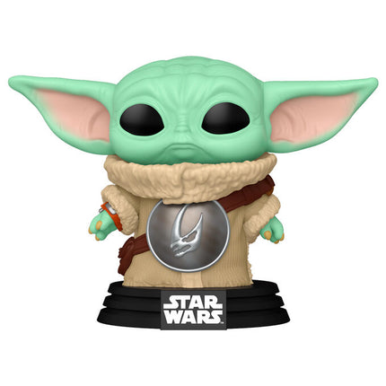 Star Wars: The Mandalorian and Grogu Figura POP! Vinyl Cabezón Grogu 9 cm