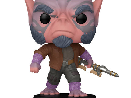 Star Wars: The Mandalorian and Grogu Figura POP! Vinyl Cabezón Zeb Orrelios  9 cm