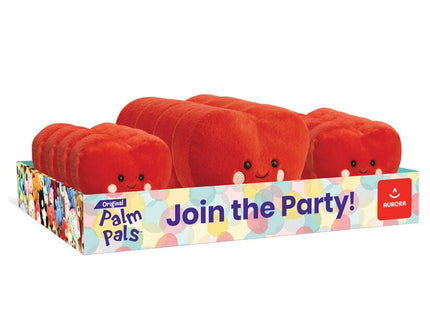 Espositor 12 peluches Corazon Palm Pals 13-20cm surtido