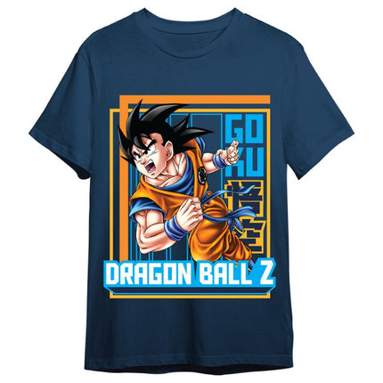 Dragon Ball Z Camiseta Goku Azul Vaquero Talla XXL