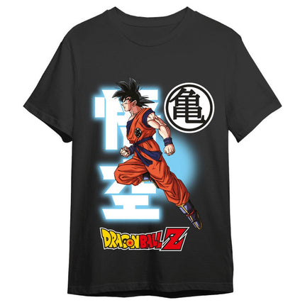 Dragon Ball Z Camiseta Goku Fly Negro Talla XL