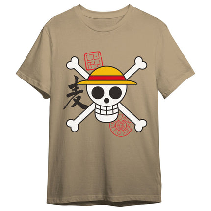 One Piece Camiseta Skull Sand Talla L