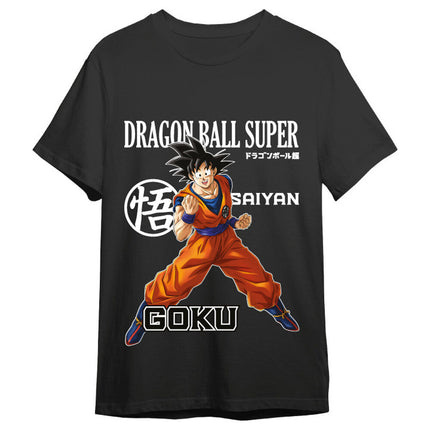 Dragon Ball Super Camiseta Goku Training Negro Talla S