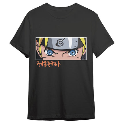 Naruto Camiseta Naruto Eyes Black Talla L