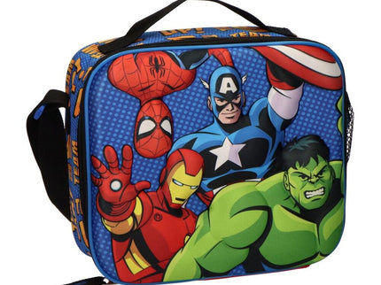 Bolsa portameriendas 3D Vengadores Avengers Marvel