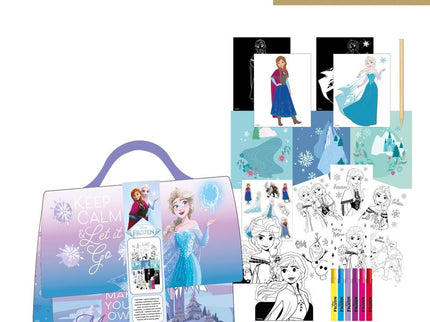 Bolso set coloreable Frozen Disney