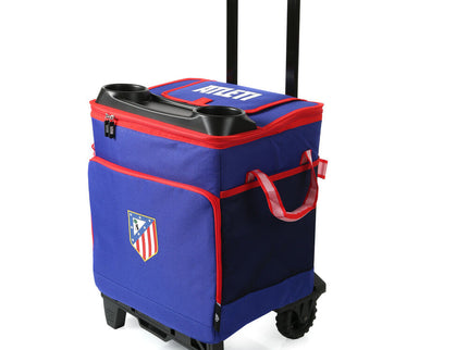 Bolsa porta alimentos carrito y ruedas Atletico de Madrid