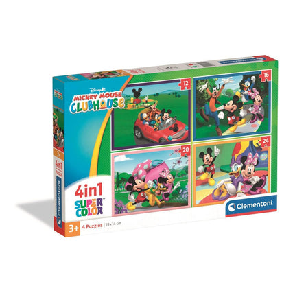 Puzzle Mickey Mouse Clubhouse Mickey Disney 12-16-20-24pzs