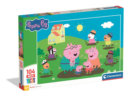 Puzzle  maxi Peppa Pig 104pzs