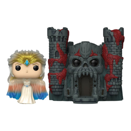 Masters of the Universe (2026) Figura POP! Town Vinyl Sorceress w/Castle Grayskull 9 cm